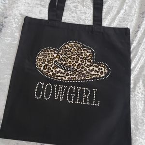 Blingy Cowgirl Tote Bag